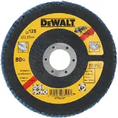 Dewalt Accessoires Lamellen schuurschijf gebogen, Ø125mm, K80 - DT3267-QZ - 10 stuks - DT3267-QZ