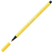 Stabilo Pen 68 - Premium Viltstift - Geel - Doos 10 stuks