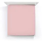 Bella Donna Jersey La Piccola Topperhoeslaken 200x210-220 cm oudroze-0565