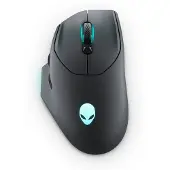 Alienware AW620M muis Gaming Rechtshandig RF Draadloos + USB Type-C Optisch 26000 DPI
