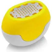 Microplane Zesteur FLEXI ZESTI 7 cm, geel, siliconen,