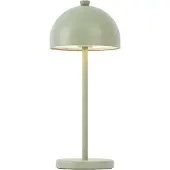 QAZQA Tafellamp groen incl. LED IP54 oplaadbaar met laadstation - Squirrel