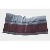 Kentucky Horsewear Horsewear - Zweetdeken - Heavy Fleece - Square Fishbone Donkerrood - 210x200