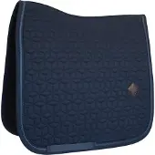 Kentucky Horsewear Horsewear - Zadeldek Glitter Rope - Donkerblauw - Zadeldek Dressuur