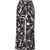 Cecil Broek 'Neele' donkerblauw / robijnrood / wit