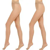 Giulia - Infinity klassieke 40den (Multipack) panty - Naturel - S