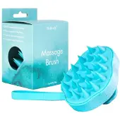 Bellody Hoofdhuid Massageborstel - Seychelles Blue