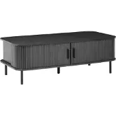 Beliani BRADLEY - Salontafel - Zwart - MDF