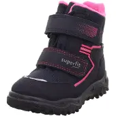 Superfit Snowboots 'HUSKY' navy / zilvergrijs / fuchsia