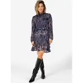Ibana Dames Kleedjes Dillia - Blauw - Maat 40