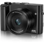INF 4K Dual Lens Camera met Touchscreen en 32GB Geheugenkaart