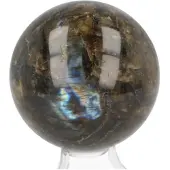 Spiru Bol van Edelsteen Labradoriet (6 cm)