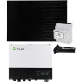 Growatt 3kWp Glas Glas PV-systeem Met SPH3000