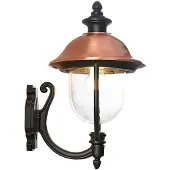LINDBY Wandlamp buiten Clint, dimbaar, koper, Aluminium, Vintage, Wandlamp buiten