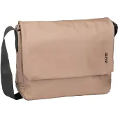 Zwei Schoudertas lichtbeige / zwart