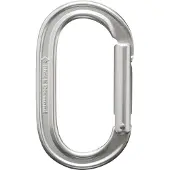 Black Diamond Oval Keylock Carabine Polished One Size