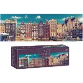 Interdruk PUZZLE - 1000 STUKJES - Litouwen: Panoramische Puzzel - Rond de Wereld -