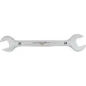Milwaukee Dubbelzijdige Platte Sleutel 25x28mm - Chroom-Vanadium Staal