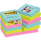 3M Post-it super sticky notes Cosmic 47,6 x 47,6 mm (12 stuks)