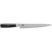 Miyabi Raw 5000FCD sujihiki filémes 24 cm Damascus-zwart