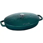 Staub Vispan Ovaal 32cm La Mer 11223337