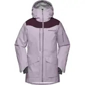 Norrøna - Dames ski jassen - Tamok Gore-Tex Performance Shell Jacket W Purple Sage voor Dames - Maat M - Paars
