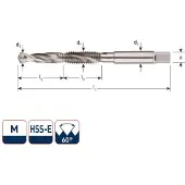 Rotec HSSE Combi-M.Tap Metrisch M10 x 1,5 - 3551000