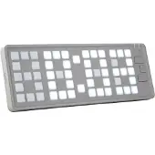 Karlsson Wekker Keyboard LED Light Grey