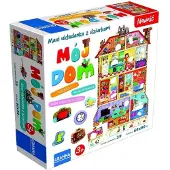 Markenlos Układanka maxi Mój dom - Maxi-puzzel Mijn huis