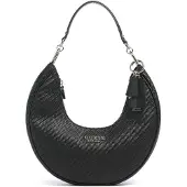 GUESS Dames Schoudertassen Mirema Hobo Shoulder Bag - Zwart - Maat ONESIZE
