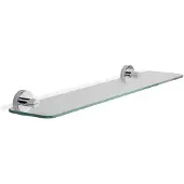 OEM Flexibel glazen bord, chroom, Metra
