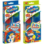 St. Majewski Aquarelverf Grote Tabletten - 12 Kleuren