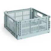 HAY Colour Crate M Square 29.5x29.5 cm Dusty blue