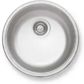 Novaservis Spoelbakken - Spoelbak, diameter 430 mm, roestvrij staal DR43