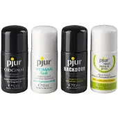 Pjur - Glijmiddel set - Siliconen/waterbasis - 10ml - set van 4