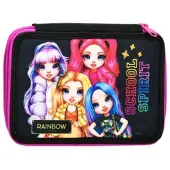 Rainbow etui, gevulde etui, , etui, gevulde etui, pennenzak