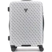 GUESS trolley Jesco 22 In 8-Wheeler Exp. Slate Logo Lichtgrijs 64cm