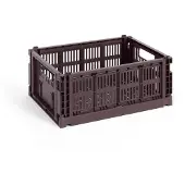 HAY Opbergbox Colour Crate Medium Bordeaux