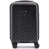 GUESS trolley Jesco 18 In 8-Wheeler Coal Logo donkergrijs 54cm
