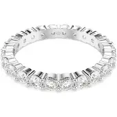 Swarovski Ring 'Matrix' zilver / transparant
