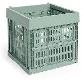HAY Colour Crate Cube 29.5x29.5 cm Sage green