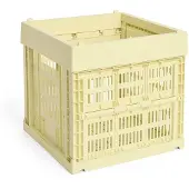 HAY Opbergbox Colour Crate Cube Light Yellow
