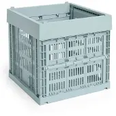 HAY Opbergbox Colour Crate Cube Dusty Blue
