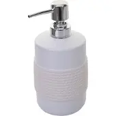 MCW 5-delige badkamerset -C73, WC-set badkameraccessoires, keramiek ~ wit