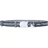 Red Dingo Kattenhalsband Red Dingo Modern On Cool 20-32 Cm Grijs