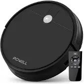 Powell Robotstofzuiger - Robotstofzuiger met Dweilfunctie - Robotstofzuiger met Laadstation - Robot Stofzuiger - Dweilrobot - Zwart