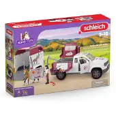 Schleich 42704 Mobile Vet With Trailer