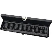 HBM krachtdoppenset 1/2 inch, 10-delig