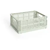 HAY Opbergbox Colour Crate Medium Mint
