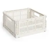 HAY - Colour Crate M Square Opbergkrat (Offwhite)